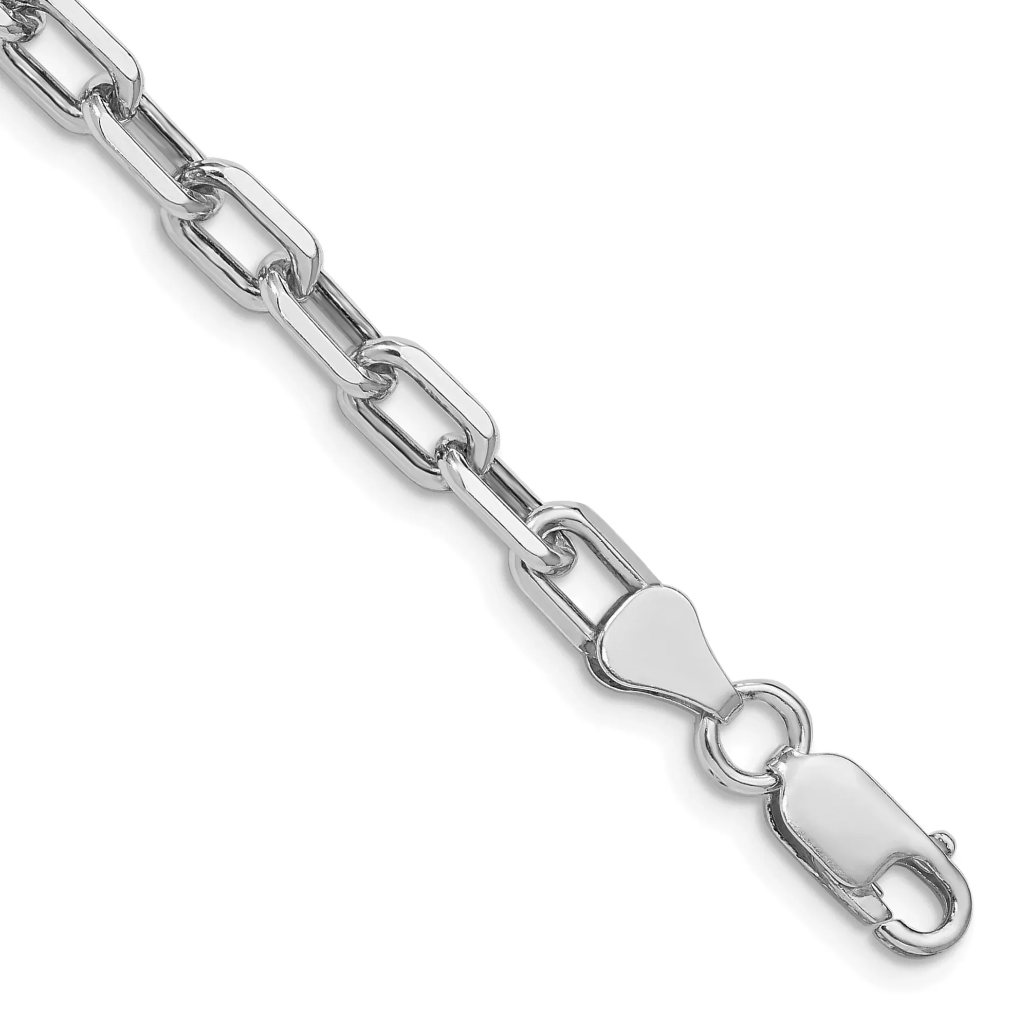Sterling Silver Cable Chain Anklet, 5.75 mm