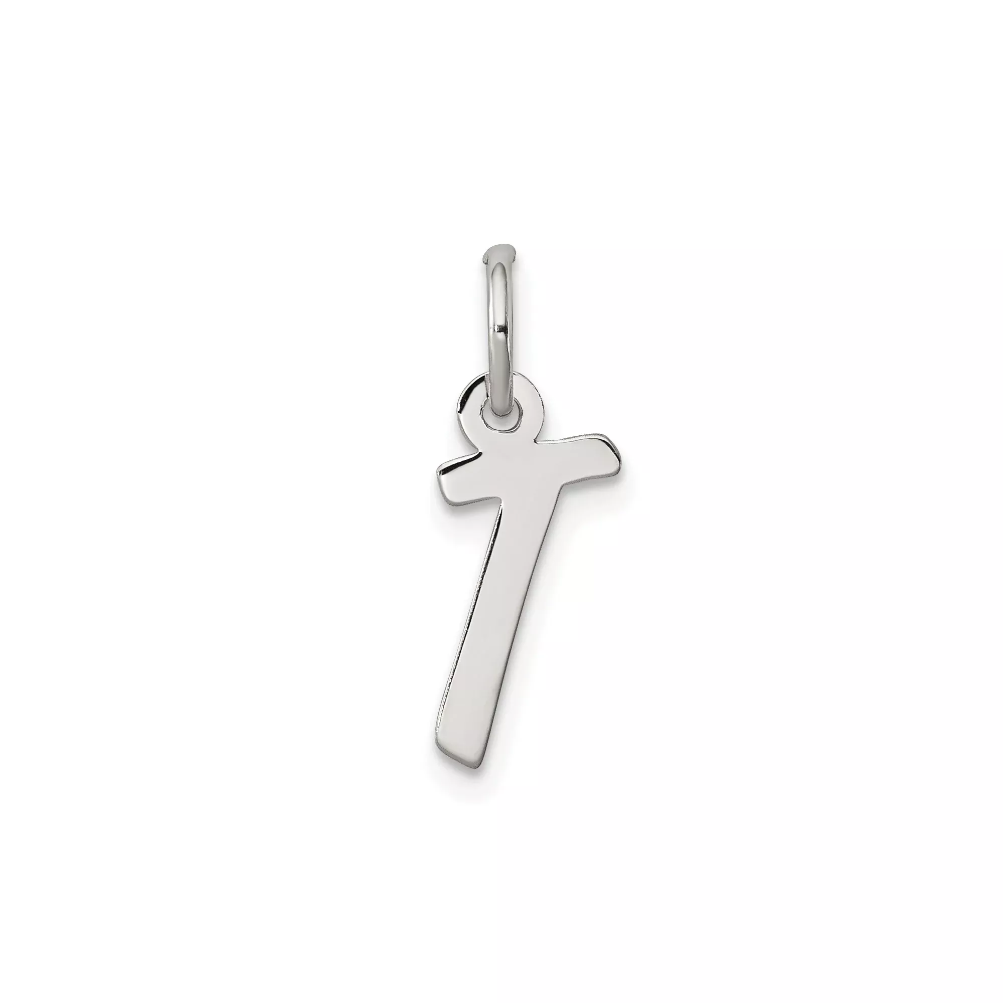 Sterling Silver Sideways Cross Pendant, Minimalist Christian Symbol of Faith for Women or Unisex Wear