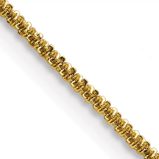 Women's Stainless Steel Cyclone Chain Necklace 1.7mm